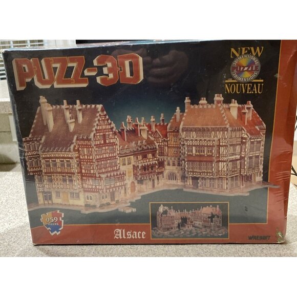 Alsace Puzzle Wrebbit Puzz-3D 959 Piece Foam New In Box Sealed - Picture 1 of 9